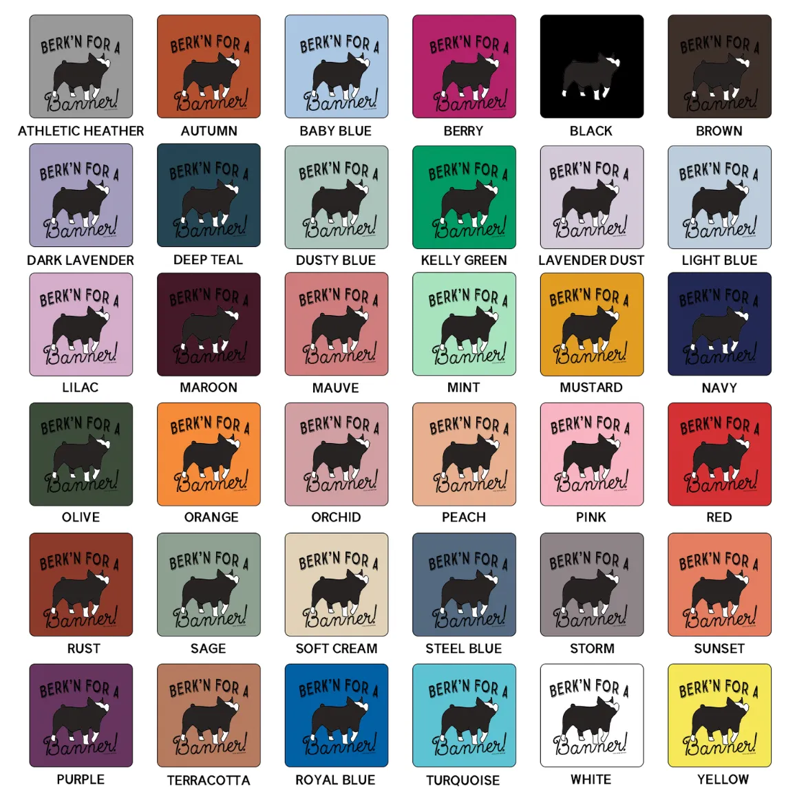 Berk'n for a Banner T-Shirt (XS-4XL) - Multiple Colors!