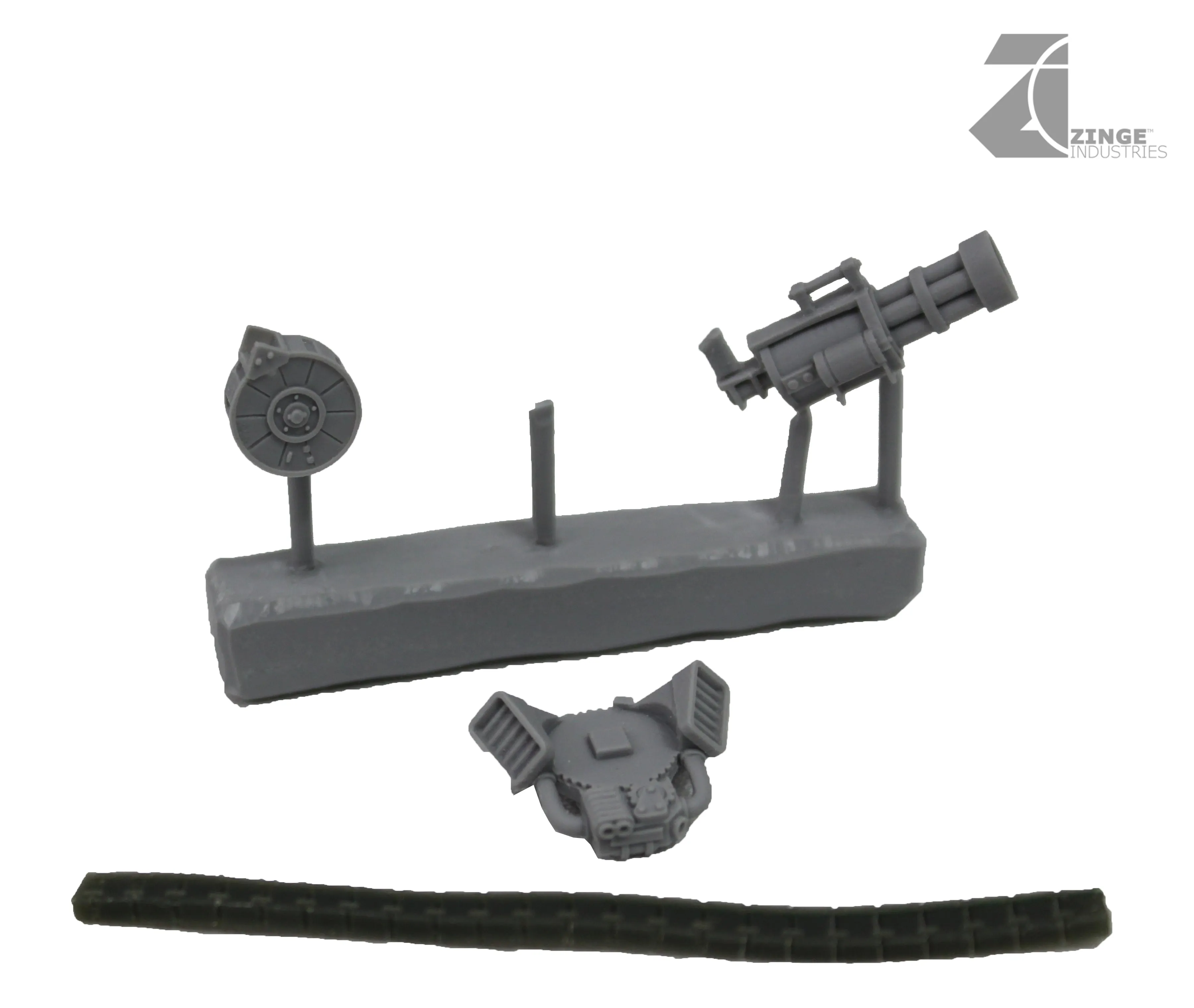 BFG Set - Saturation Fire - Chain Gun, Backpack, Flexible Ammo Belt & Ammo Drum