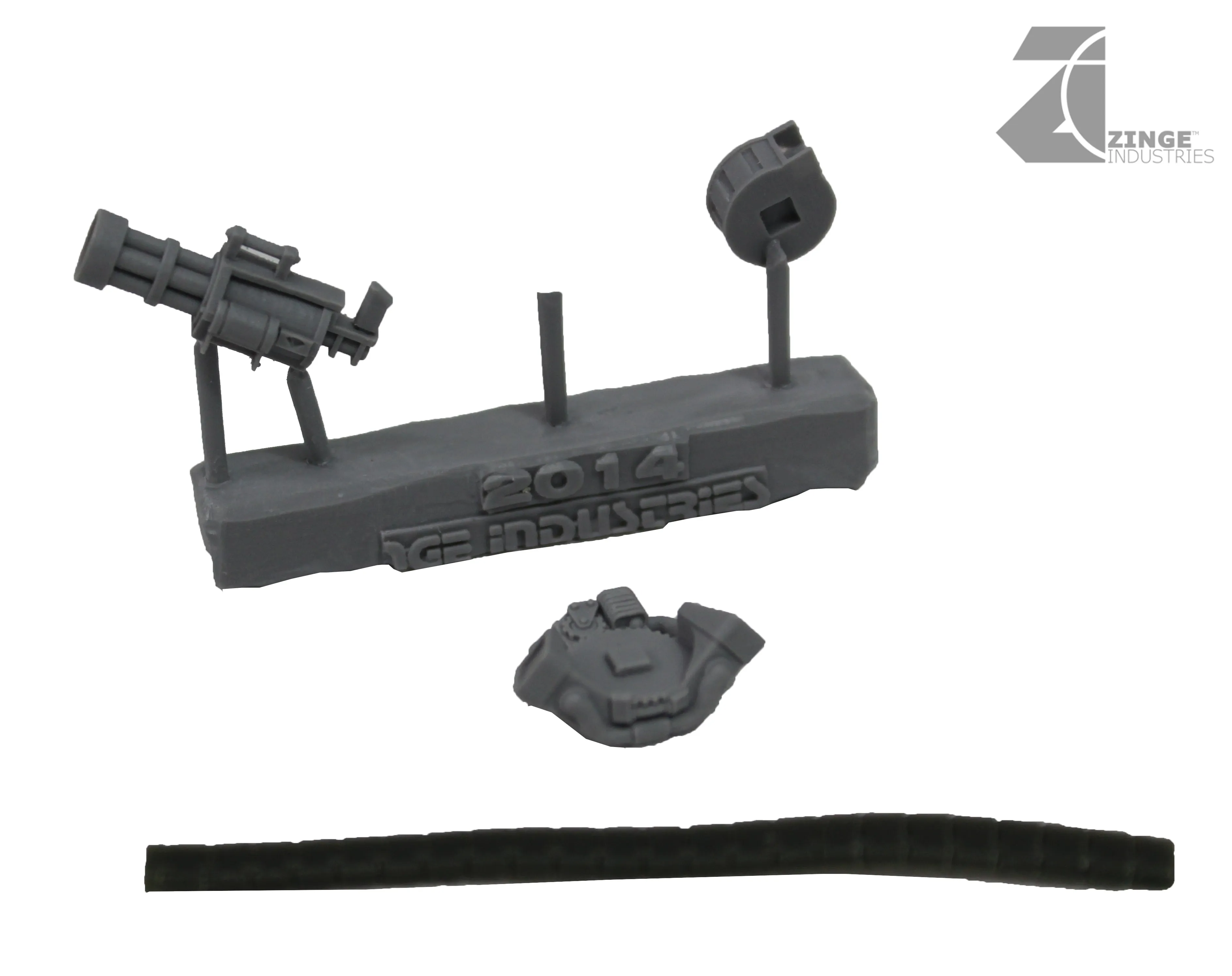 BFG Set - Saturation Fire - Chain Gun, Backpack, Flexible Ammo Belt & Ammo Drum