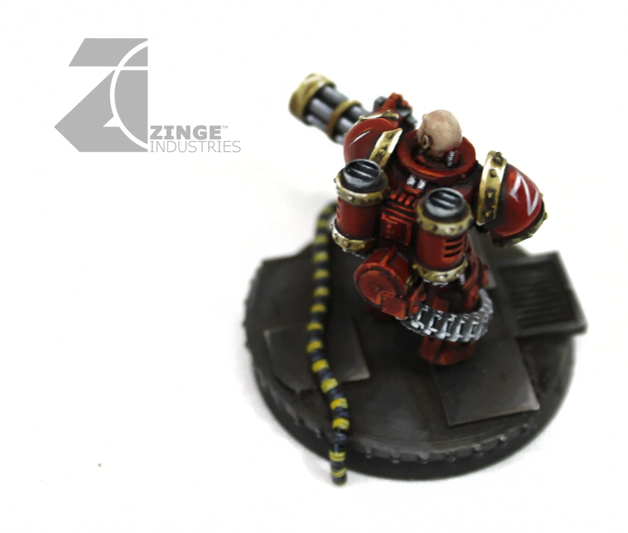 BFG Set - Saturation Fire - Chain Gun, Backpack, Flexible Ammo Belt & Ammo Drum