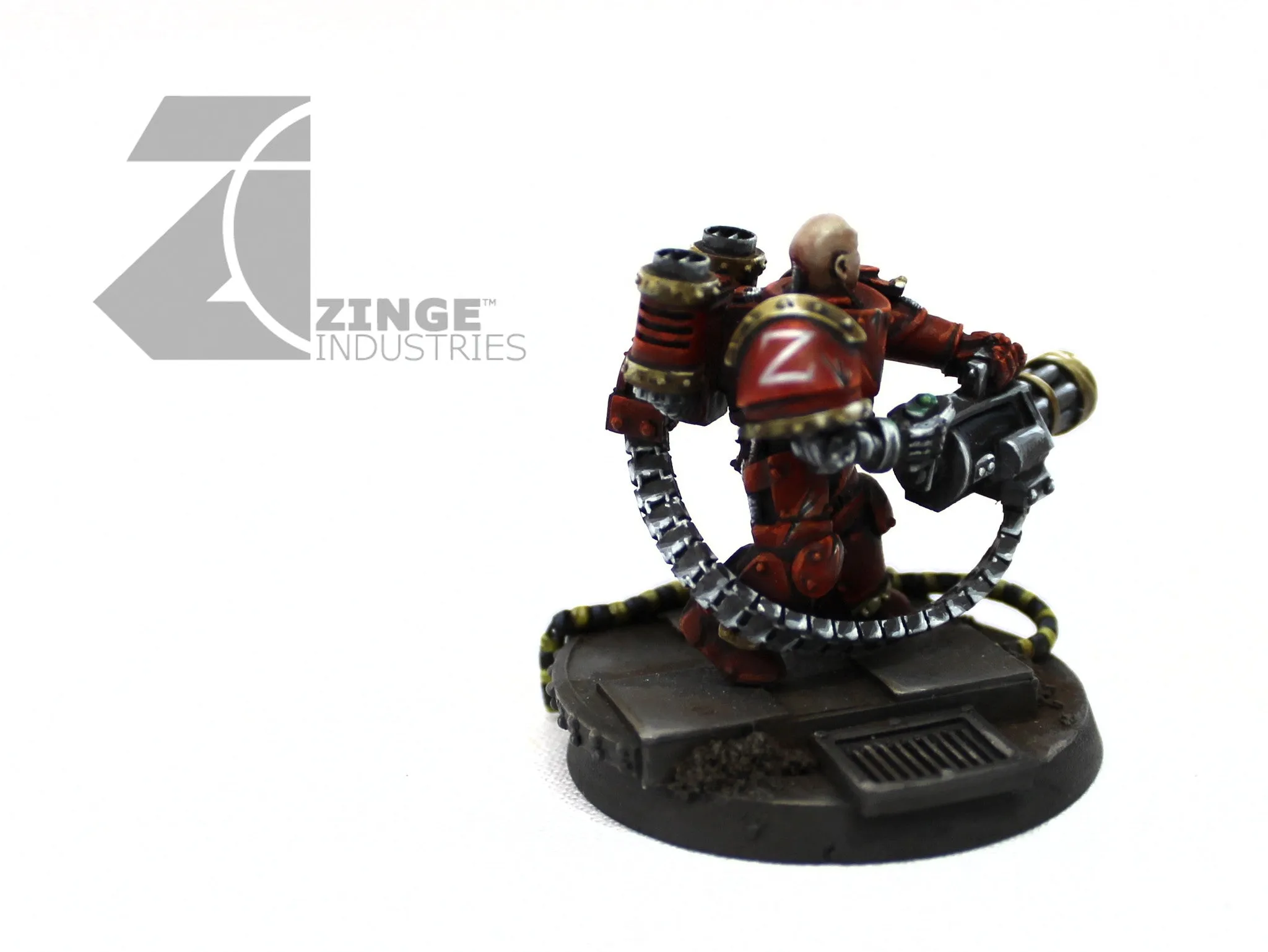 BFG Set - Saturation Fire - Chain Gun, Backpack, Flexible Ammo Belt & Ammo Drum