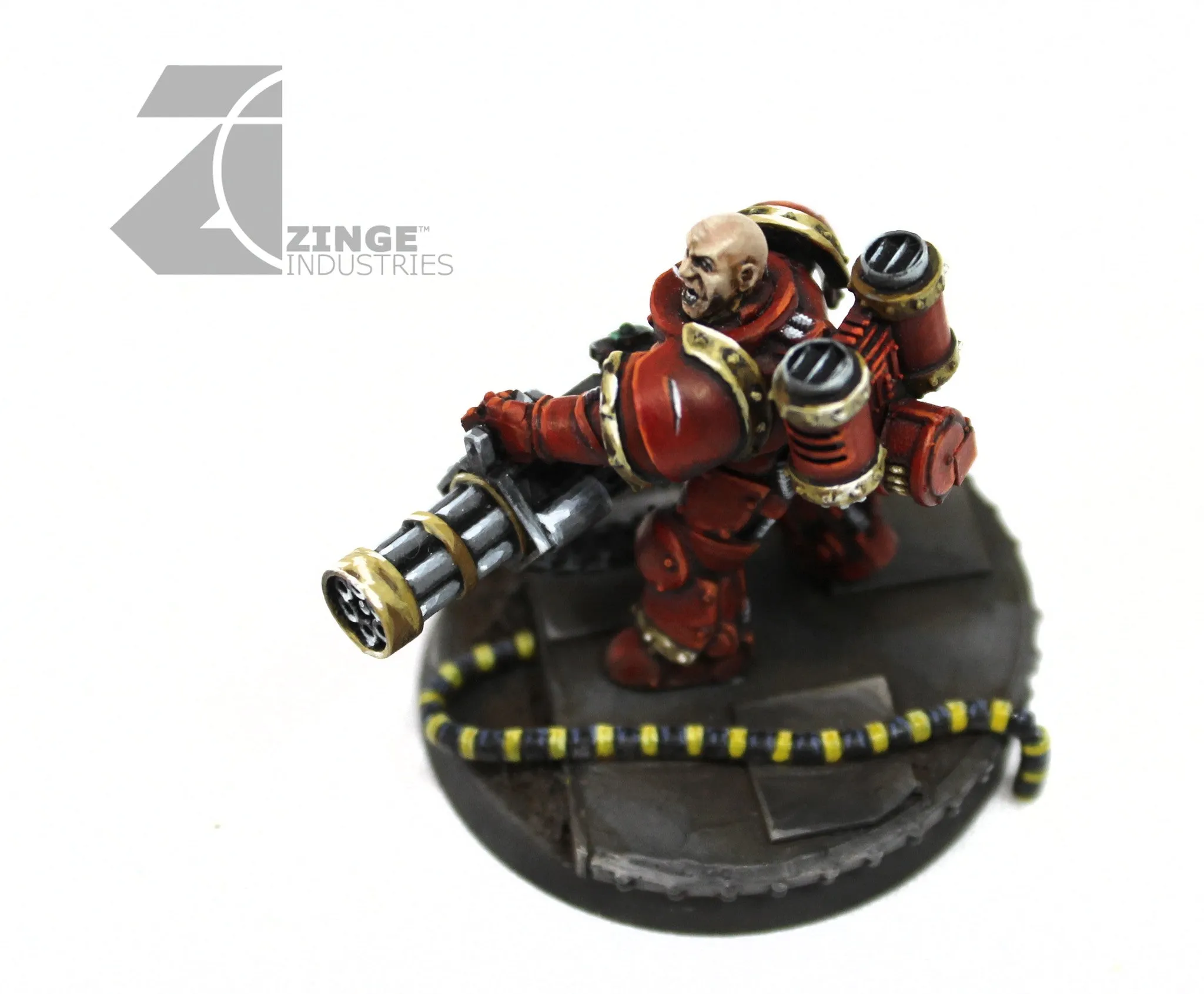 BFG Set - Saturation Fire - Chain Gun, Backpack, Flexible Ammo Belt & Ammo Drum