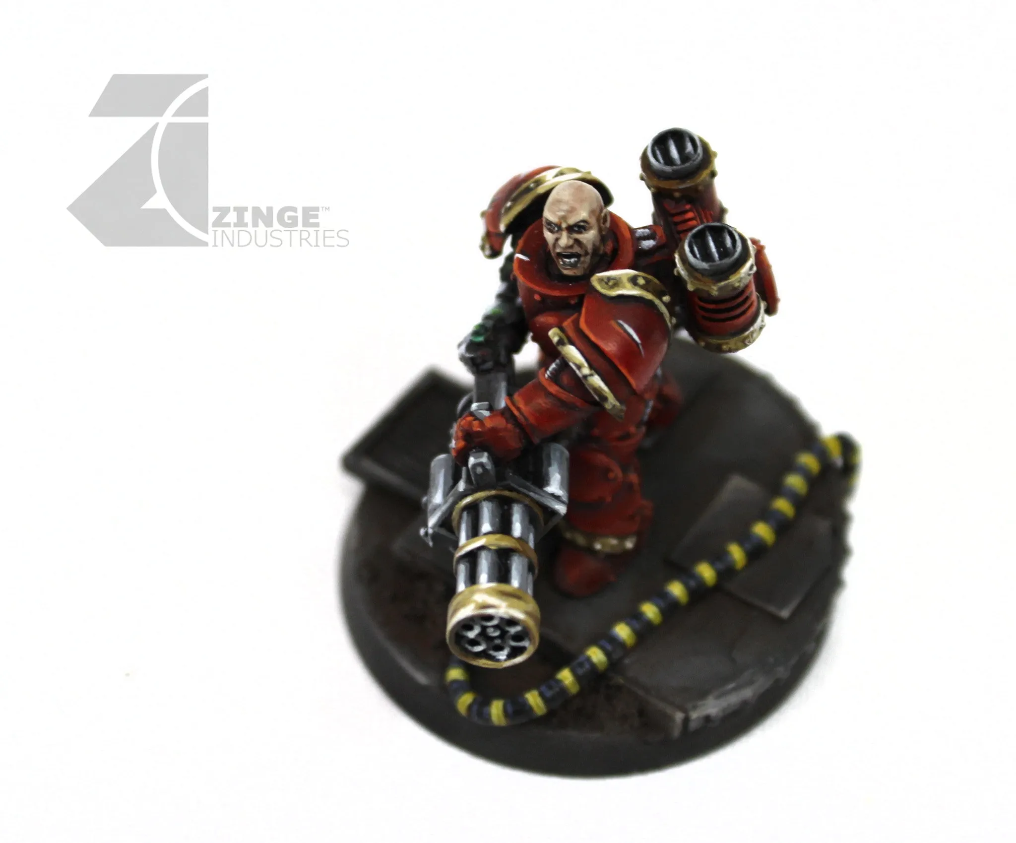 BFG Set - Saturation Fire - Chain Gun, Backpack, Flexible Ammo Belt & Ammo Drum