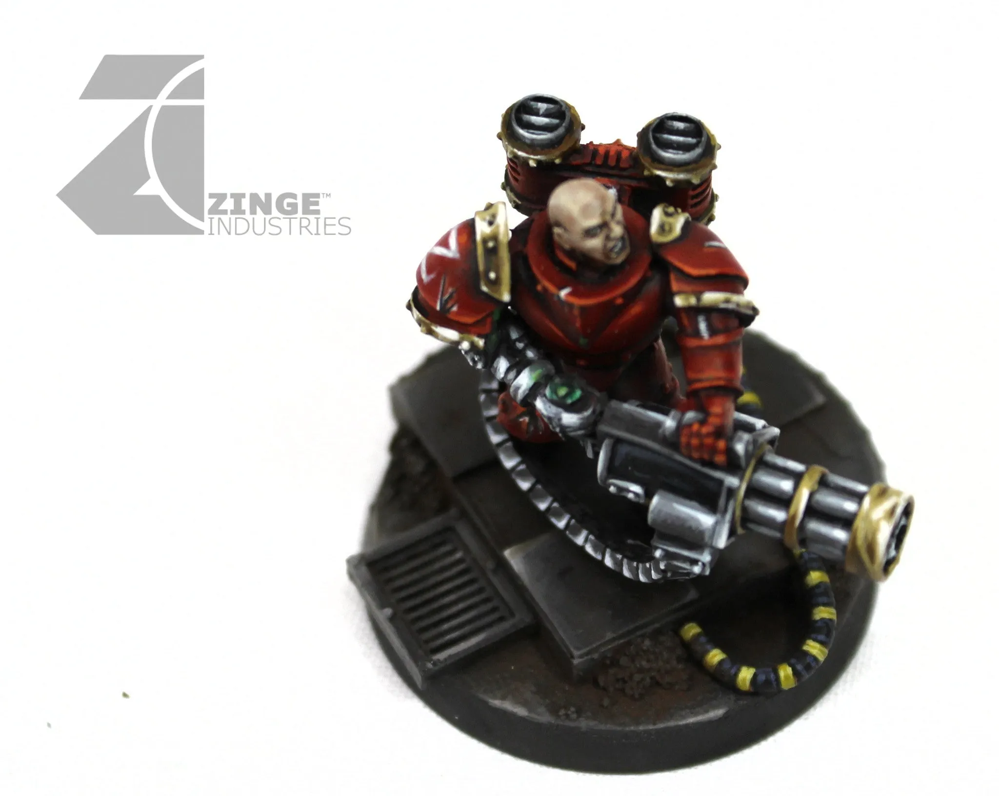 BFG Set - Saturation Fire - Chain Gun, Backpack, Flexible Ammo Belt & Ammo Drum