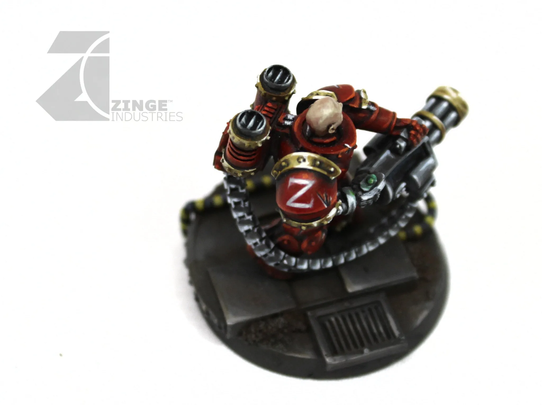 BFG Set - Saturation Fire - Chain Gun, Backpack, Flexible Ammo Belt & Ammo Drum