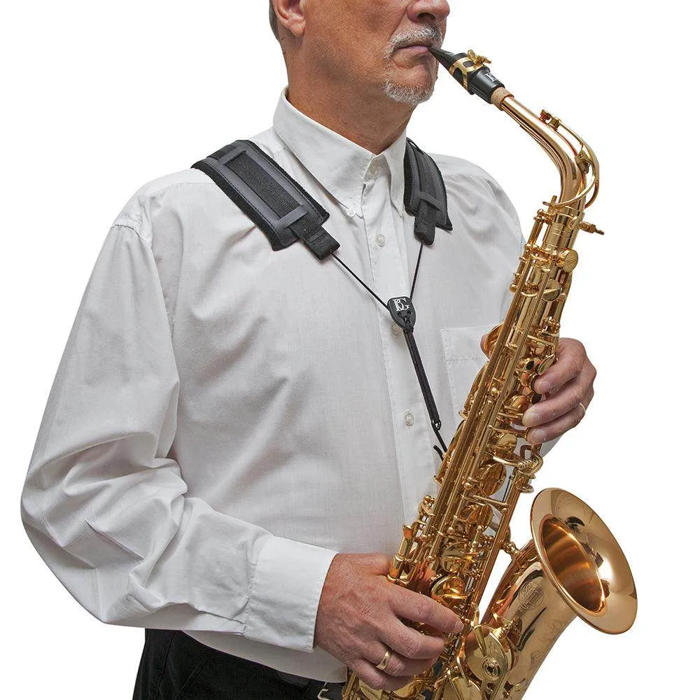BG Comfort Alto/Tenor Sax Strap ~ Metal Hook