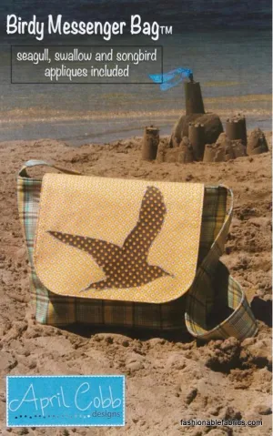 Birdy Messenger Bag Sewing Pattern by April Cobb Designs