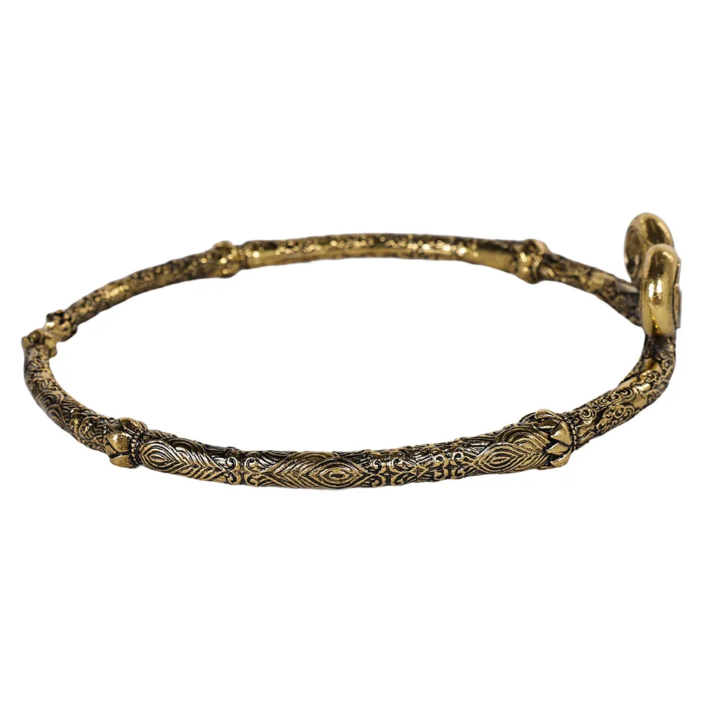 Black Myth: Wukong The Monkey King Golden Fillet Hoop Headband Cosplay Accessories Prop