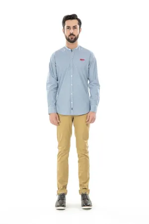 Blue Casual Shirt FS Regular Fit