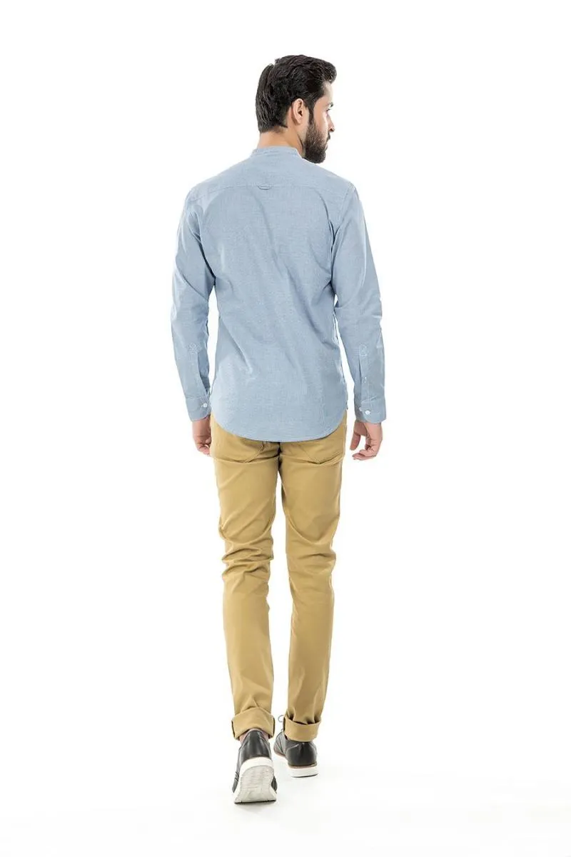 Blue Casual Shirt FS Regular Fit