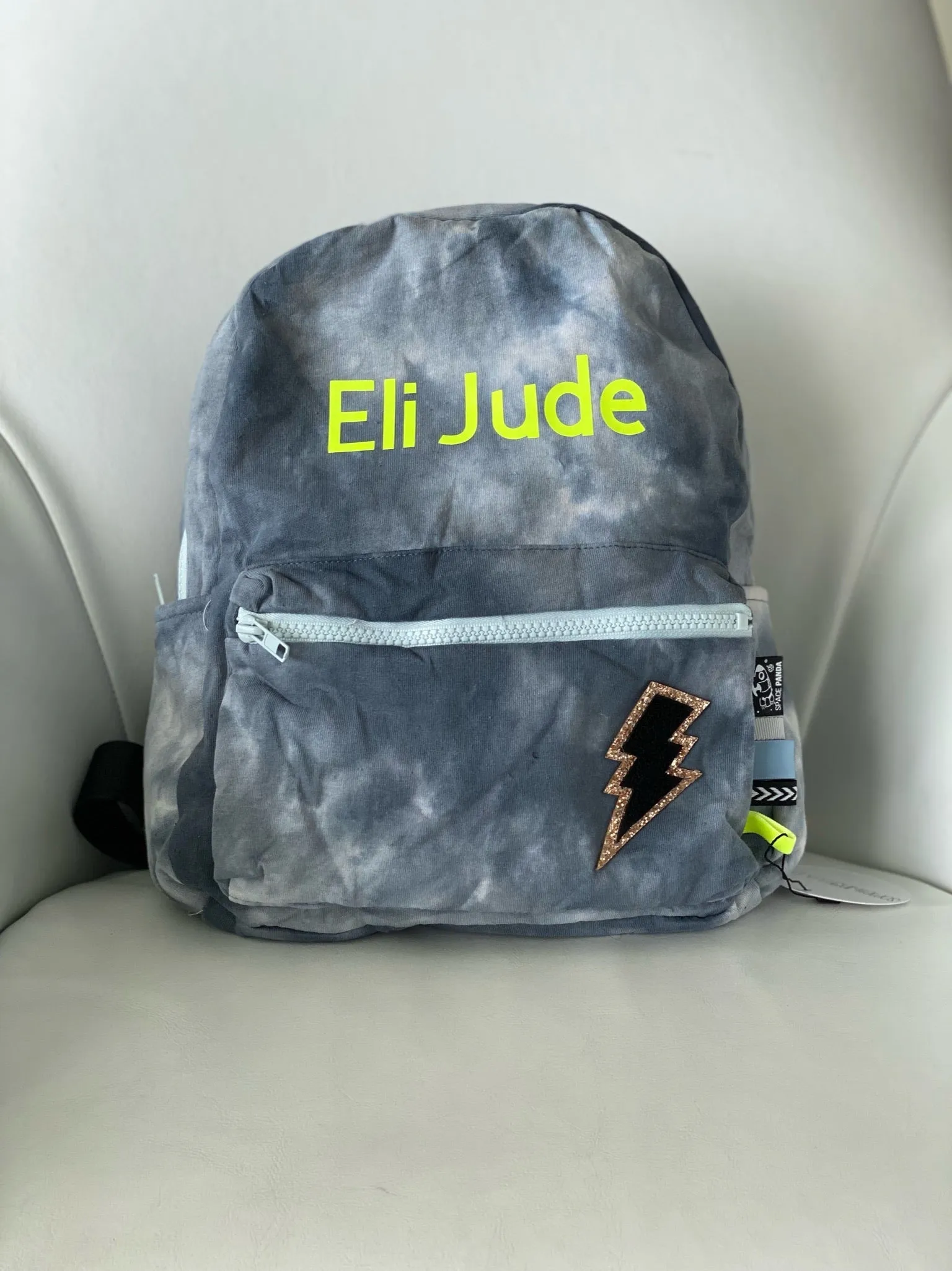 Blue Tie Dye Backpack