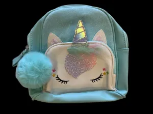 Blue Unicorn Sparkle Backpack