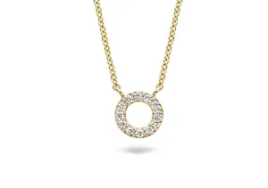 Blush - Collier - Or Jaune 14k, zircon (3125YZI)