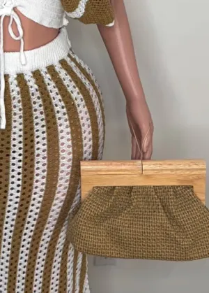 BOB AND WEAVE HANDBAG