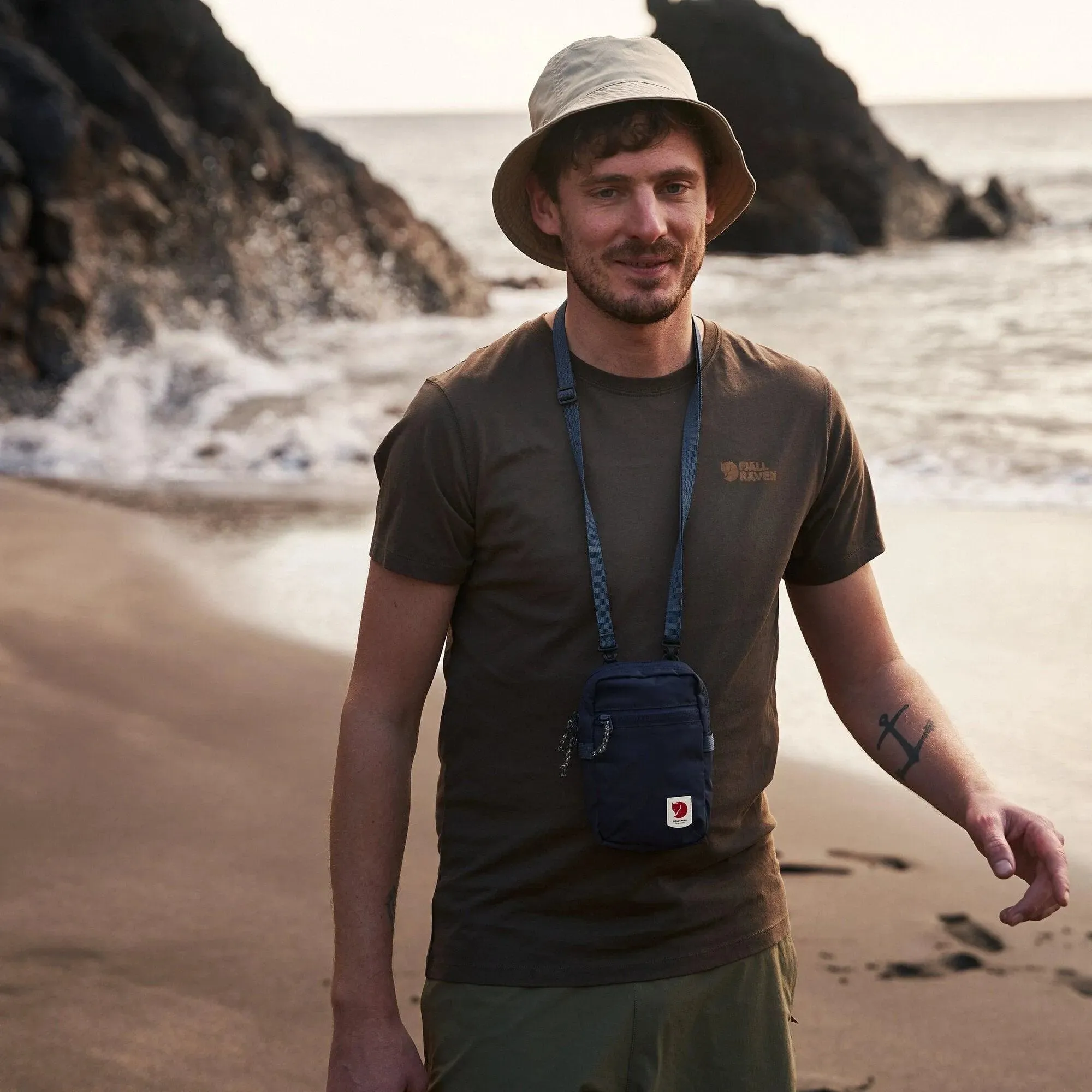 Bolsa Fjallraven High Coast Pocket Navy