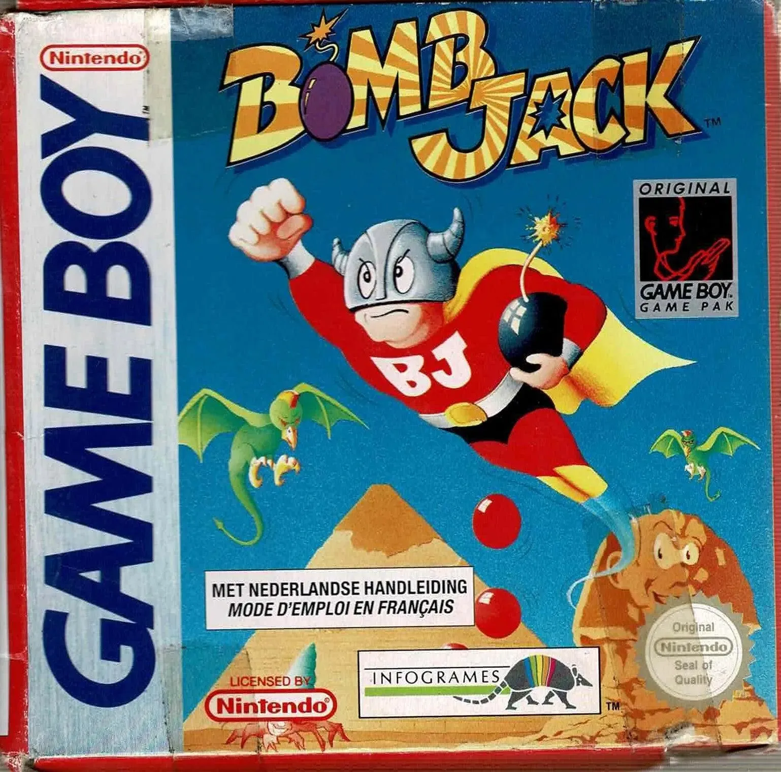 Bomb Jack i æske (FAH m. kosmetiske fejl)