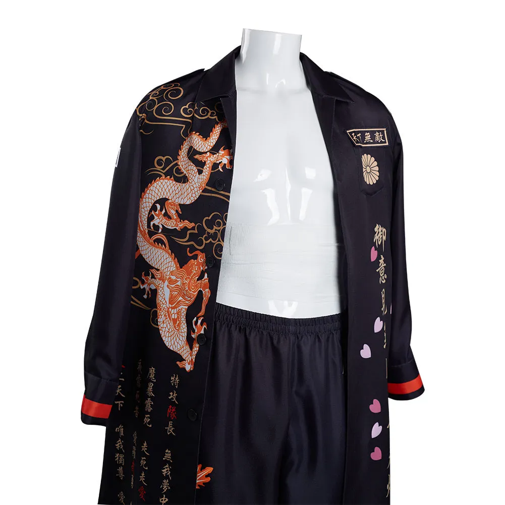 Bosozoku Kimono Cosplay Costume Coat Outfits Halloween Carnival Suit