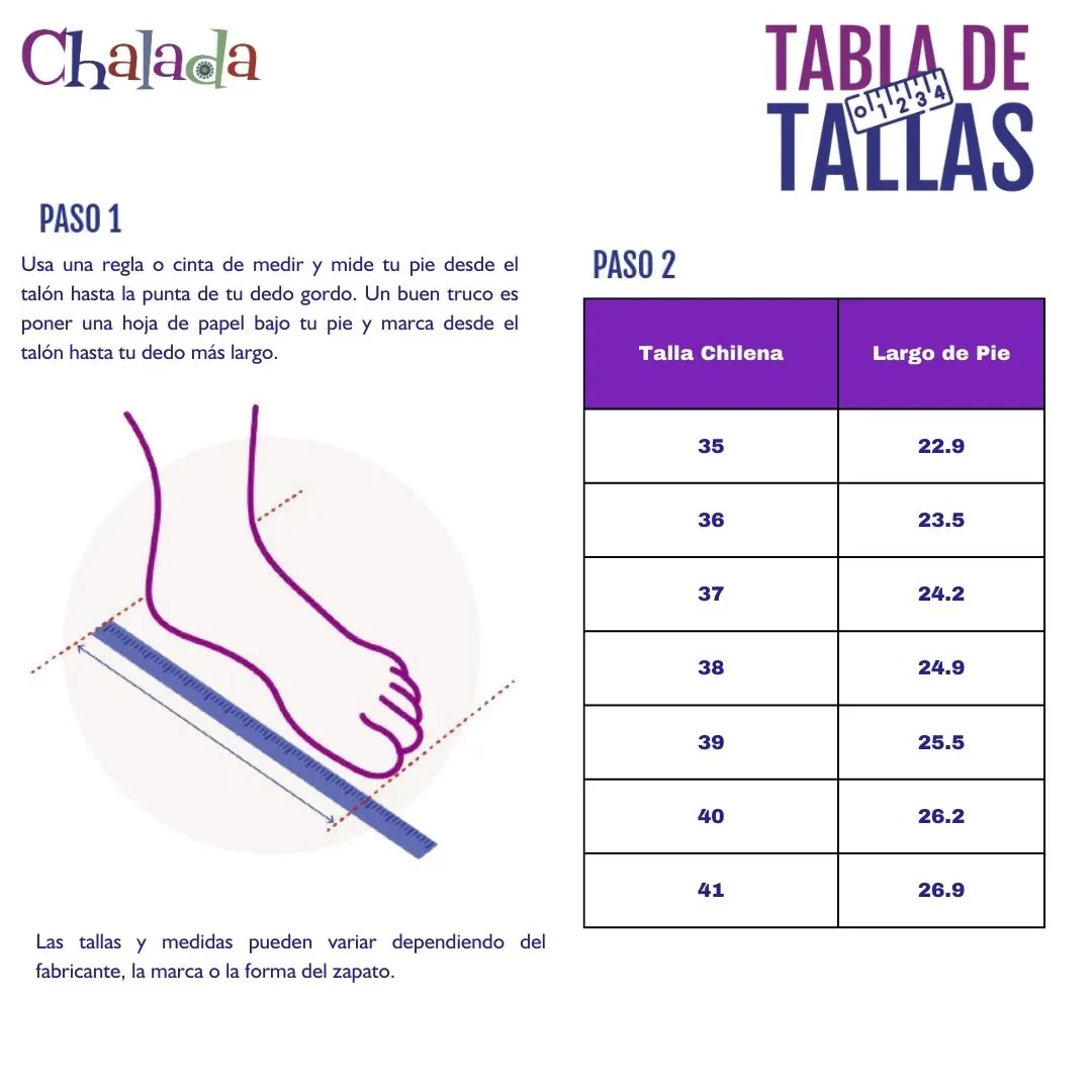 Botin Chalada Mujer Bambina-23 Negro Casual