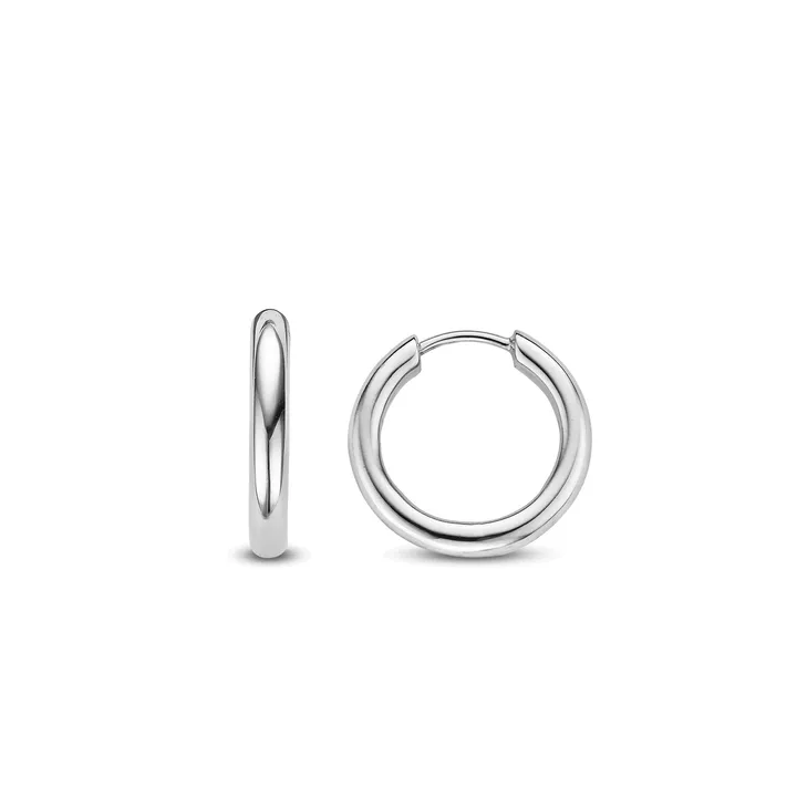 Boucles d'oreilles Créoles TI SENTO - Argent (7215SI)