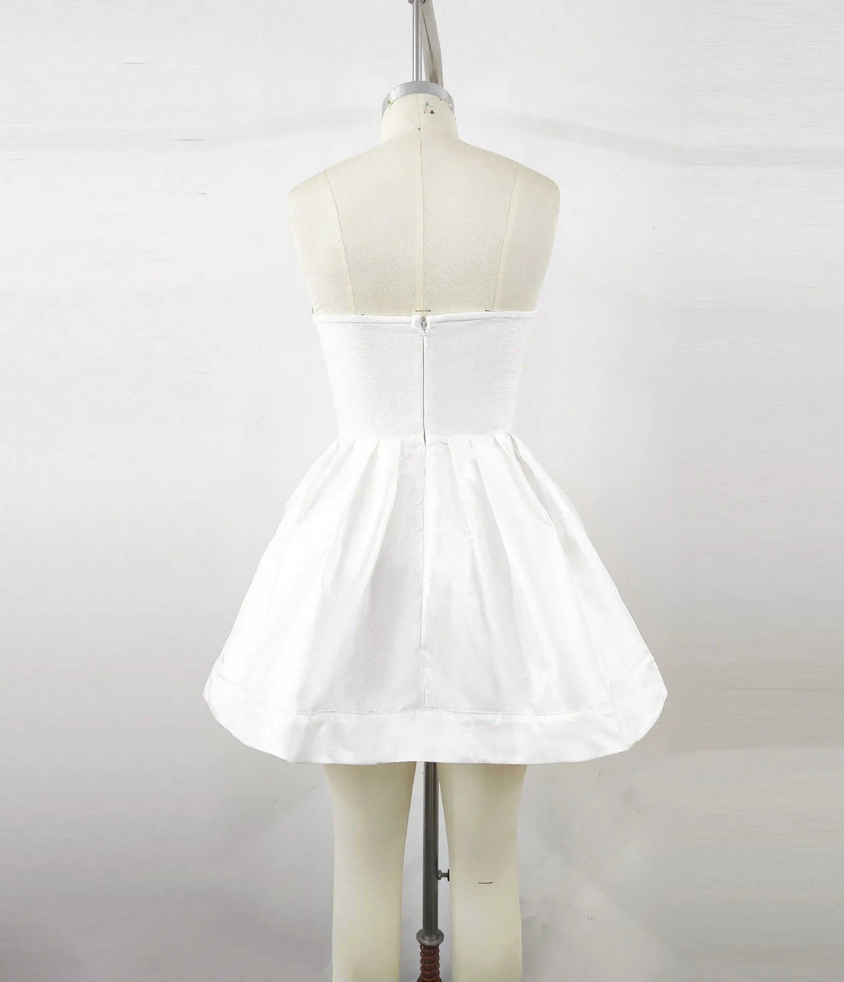 Bow Diamond Birthday Evening  Mini Dress