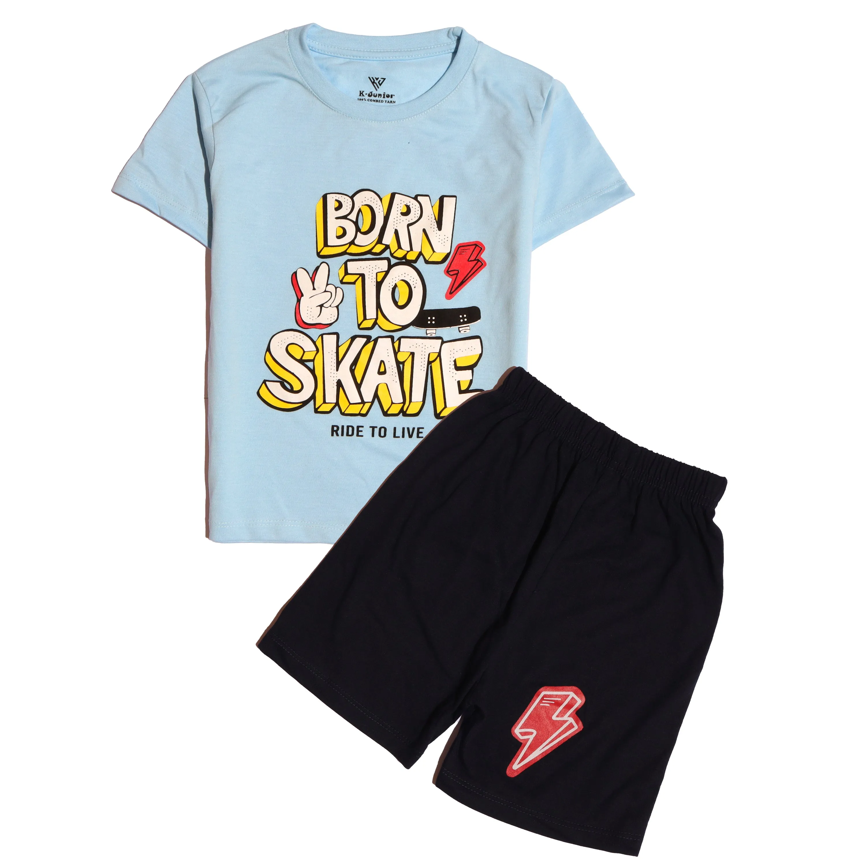 Boys Half Sleeves 2 Piece Suit (born)