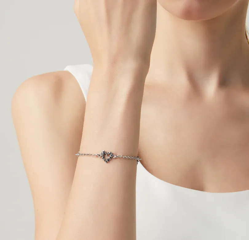 Bracelet Giovanni Raspini - Cœur, Argent (10270)