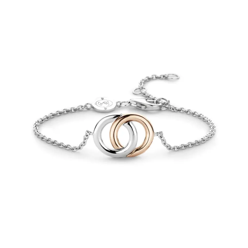 Bracelet TI SENTO - Argent bicolore rosé (2790SR)