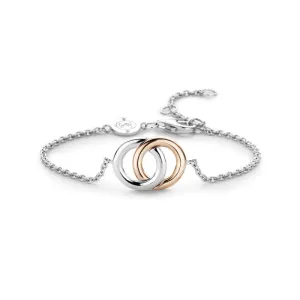 Bracelet TI SENTO - Argent bicolore rosé (2790SR)