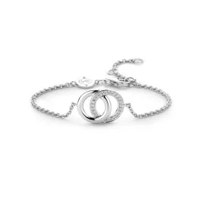 Bracelet TI SENTO - Argent, zircons (2790ZI)