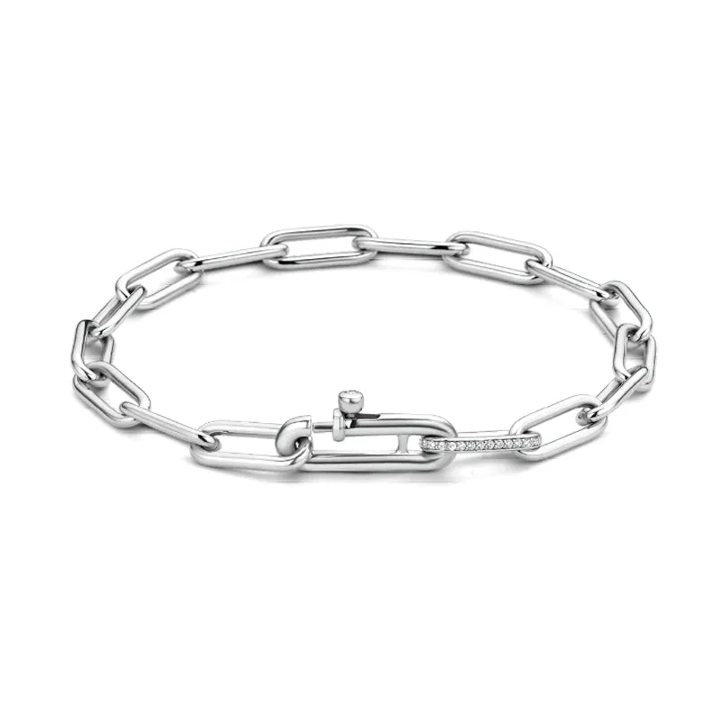 Bracelet TI SENTO - Argent, zircons (2936ZI)