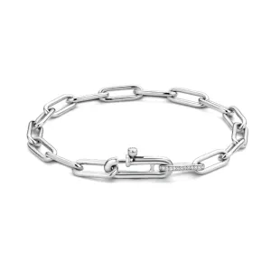 Bracelet TI SENTO - Argent, zircons (2936ZI)