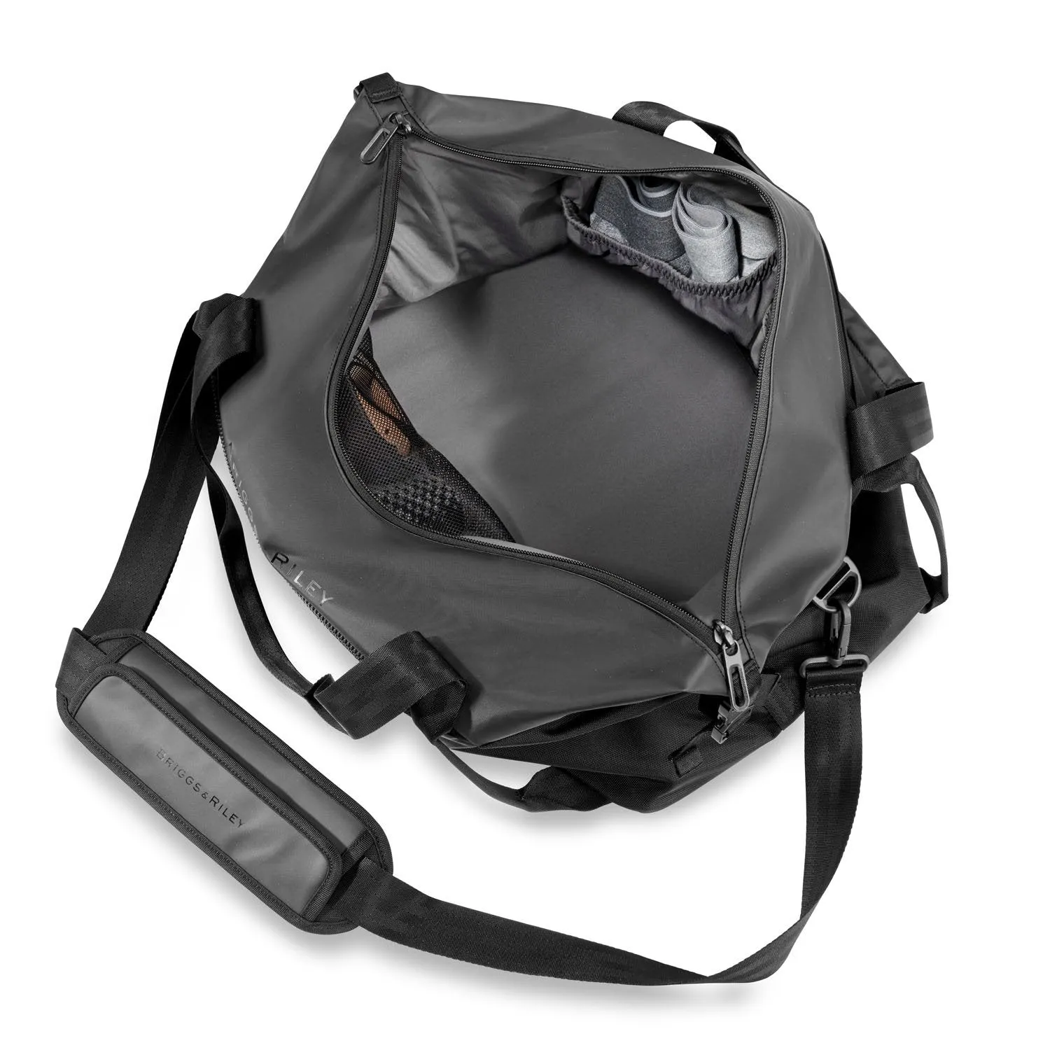 Briggs & Riley ZDX Cargo Satchel - Black