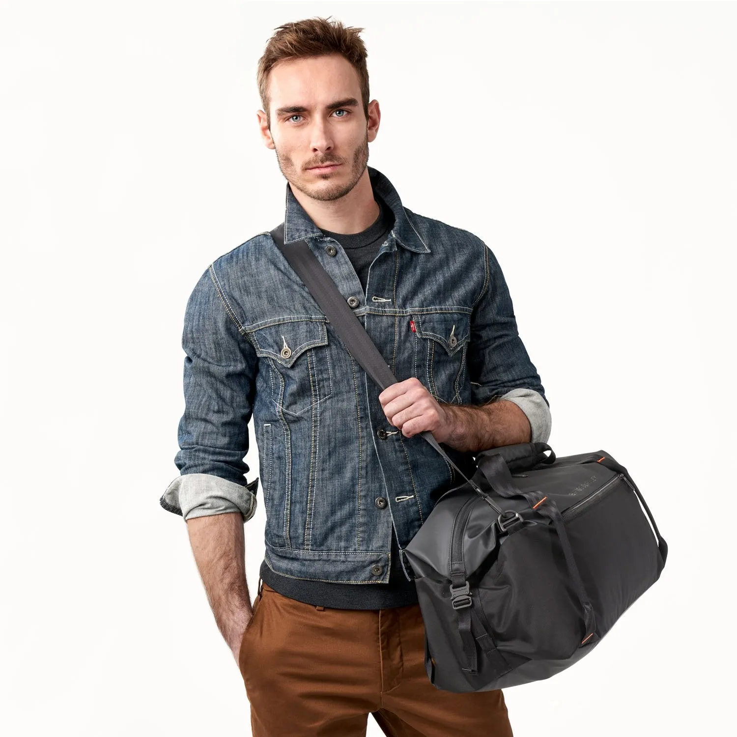 Briggs & Riley ZDX Cargo Satchel - Black