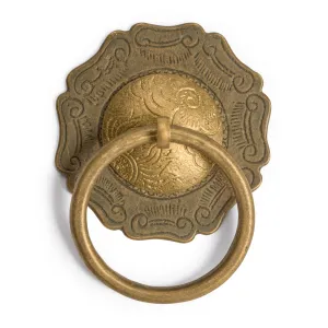 Buddha's Scepter Brass Hardware Pulls 3.7" - Set of 2