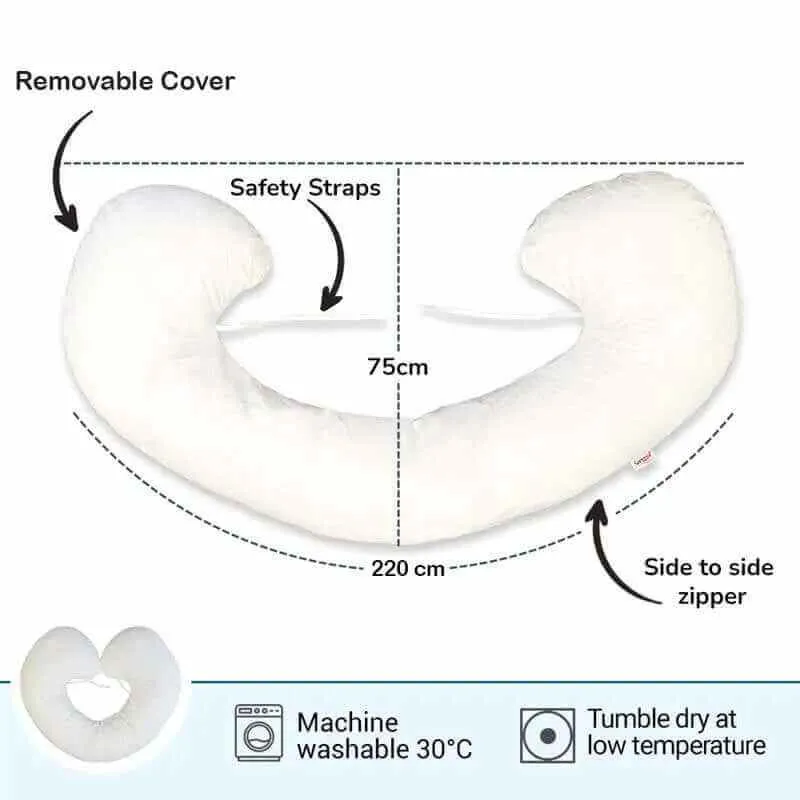 C Shaped Body Pillow and Nursing Support