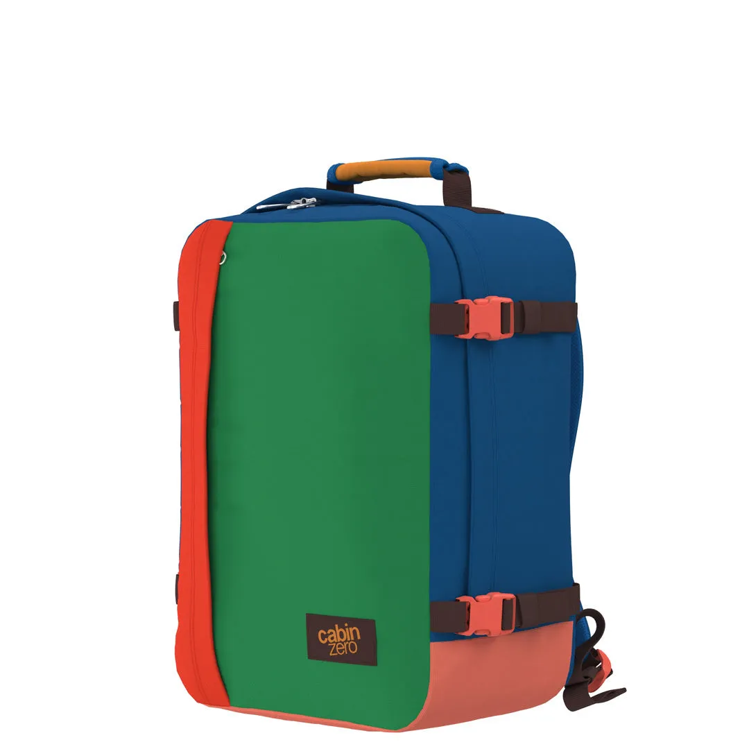 CabinZero Classic 36L (Tropical Blocks)