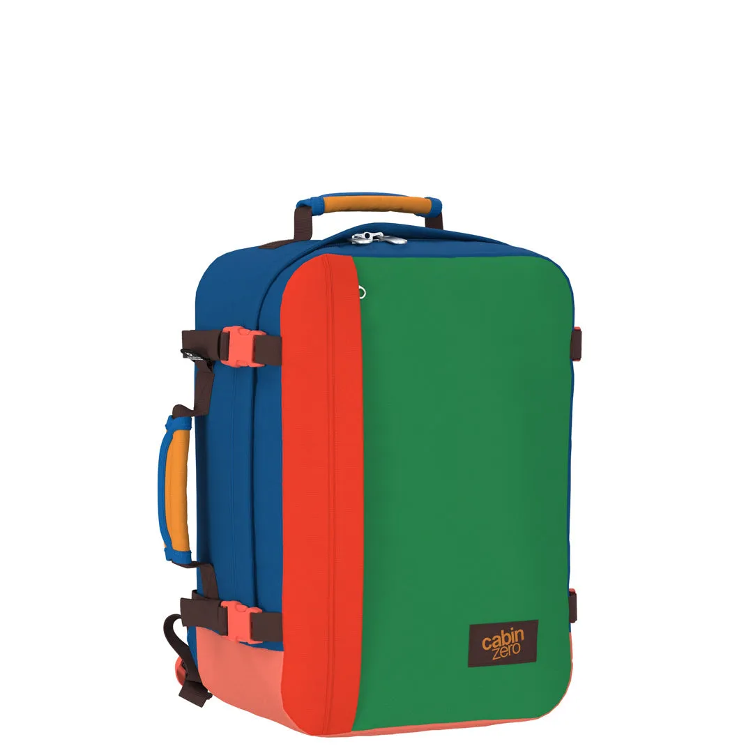 CabinZero Classic 36L (Tropical Blocks)