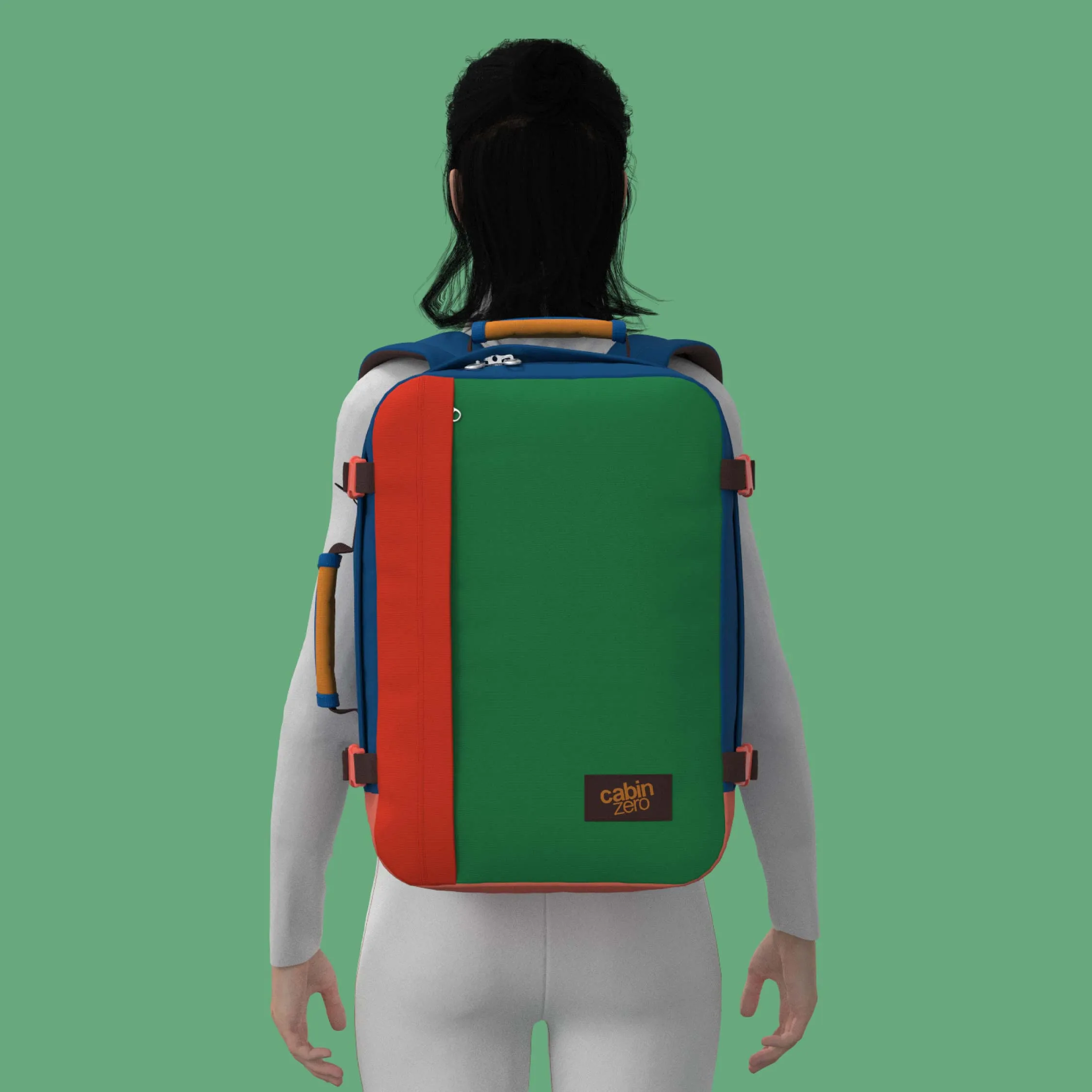 CabinZero Classic 36L (Tropical Blocks)