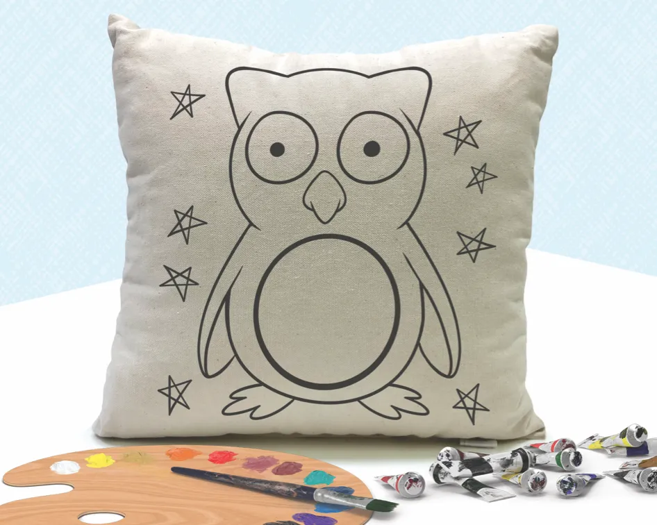 Canvas Paint Pillows