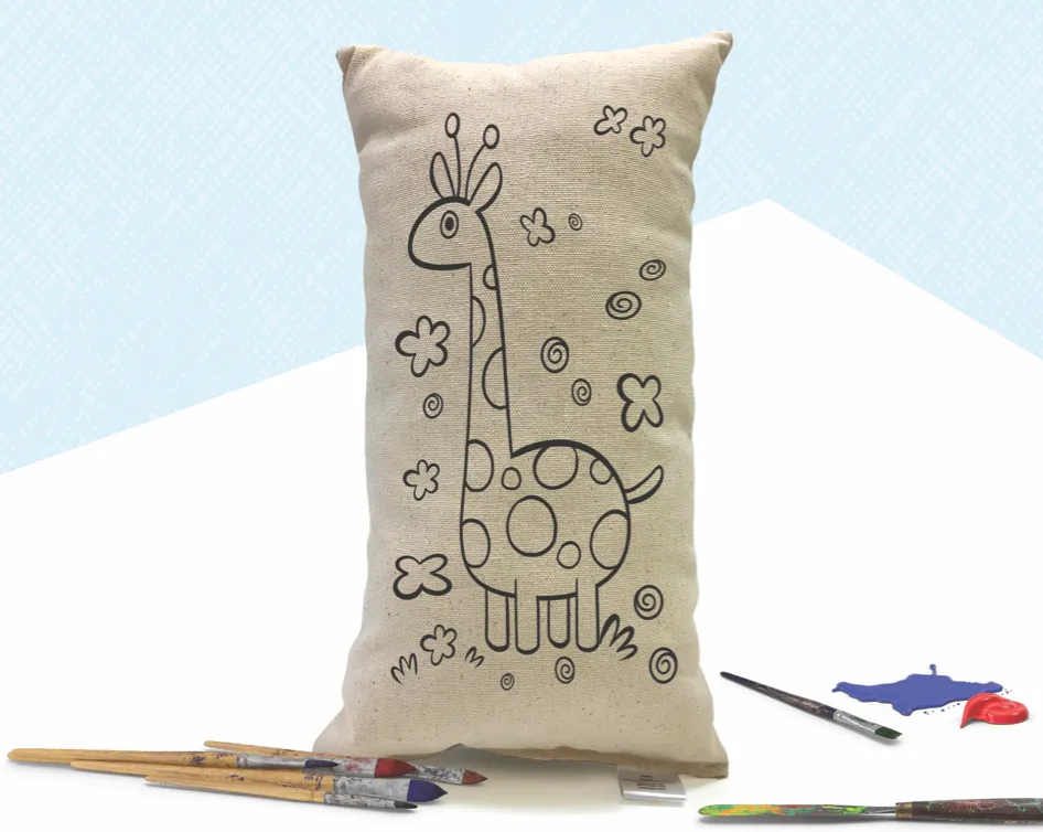 Canvas Paint Pillows