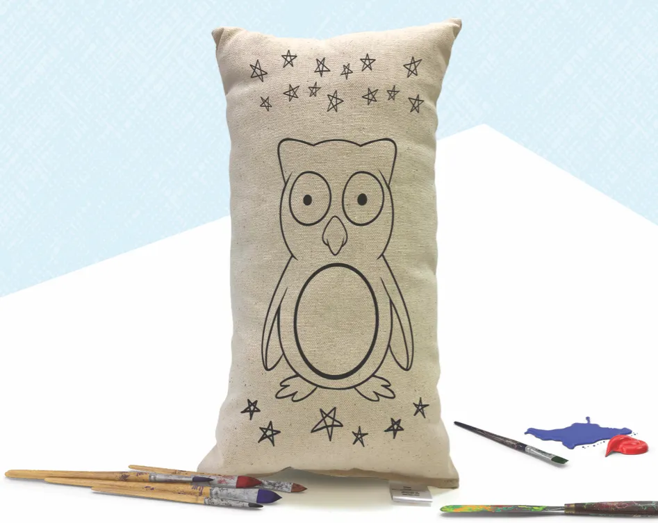Canvas Paint Pillows