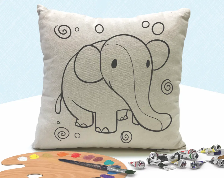 Canvas Paint Pillows