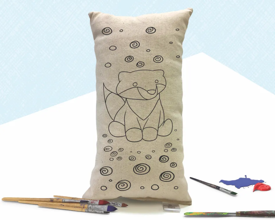 Canvas Paint Pillows