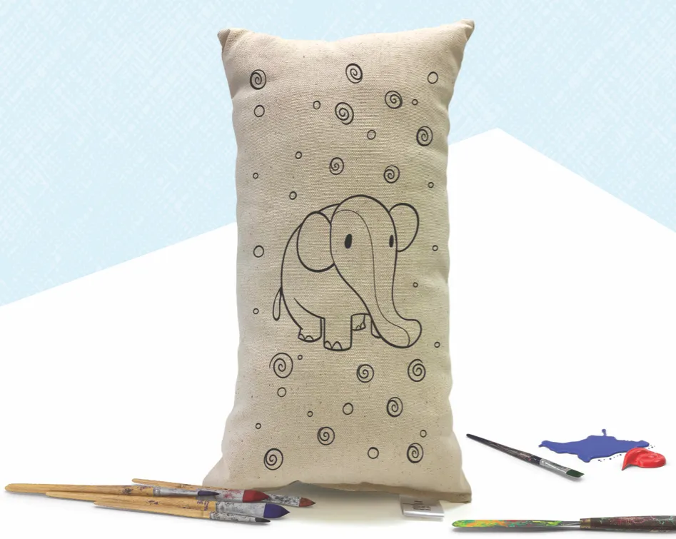 Canvas Paint Pillows
