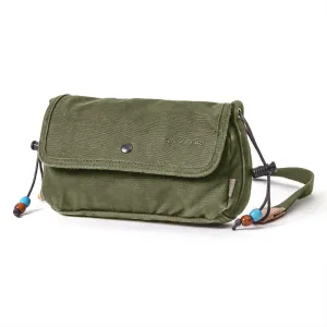 Canvas Zippered Flap Purse #G2004