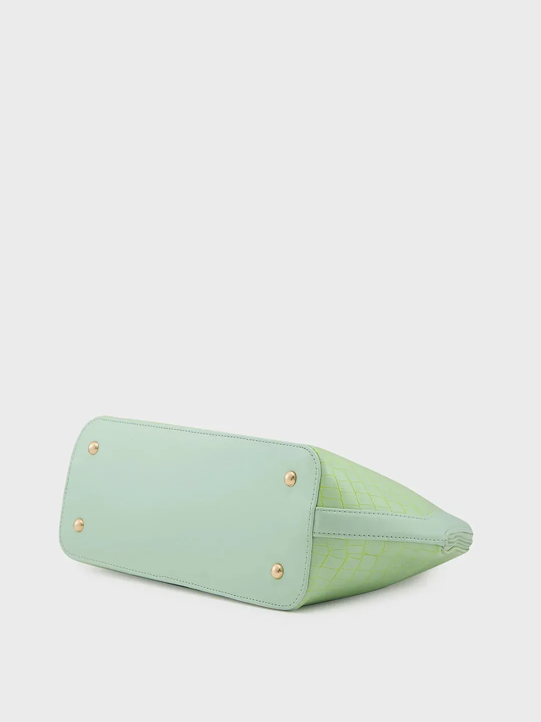 Caprese Mist Large Mint Satchel Bag