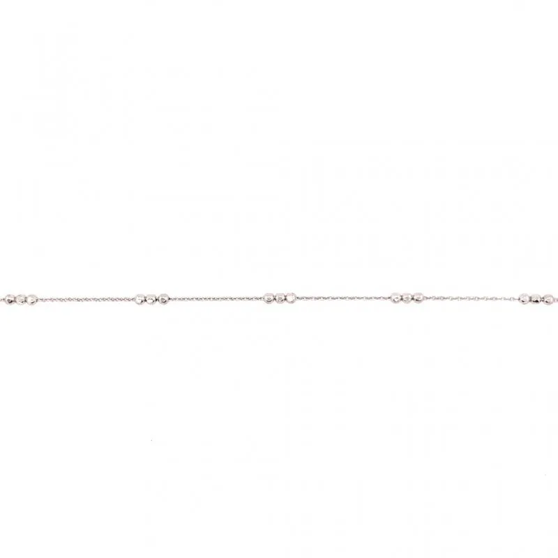 Chaine de cheville Orage - Argent (A/1097/25-A)