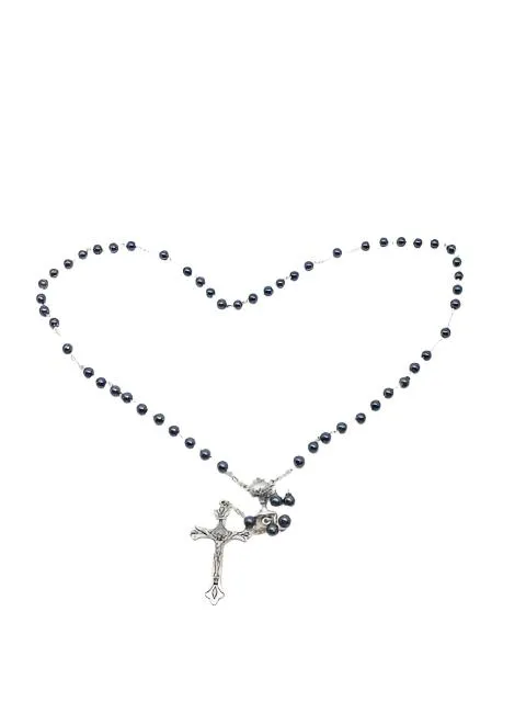 Chalice Hematite Rosary (3mm)