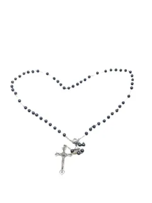 Chalice Hematite Rosary (3mm)