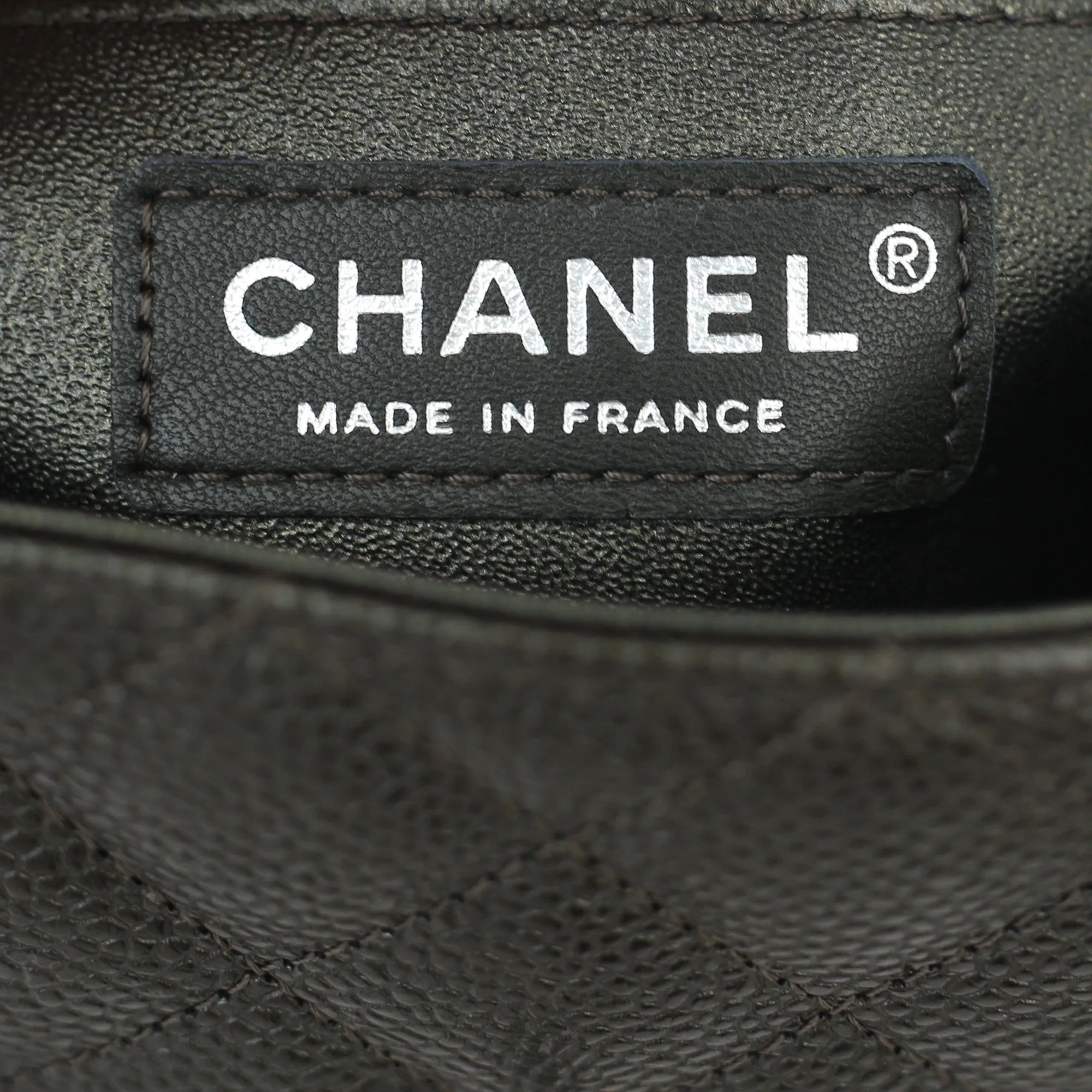 Chanel | Caviar Mini Rectangular Flap Bag | Black